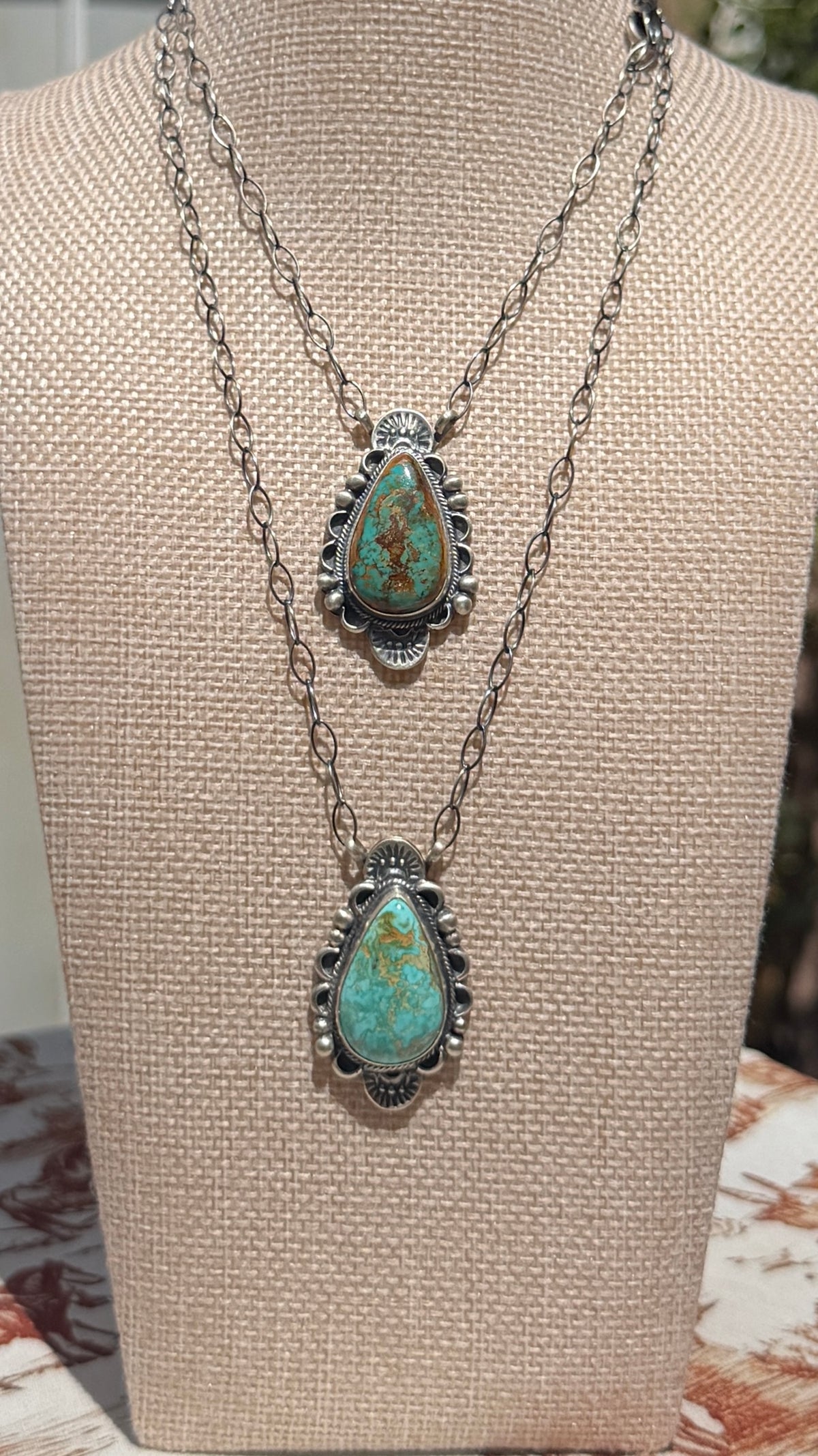 Native made Turquoise necklace