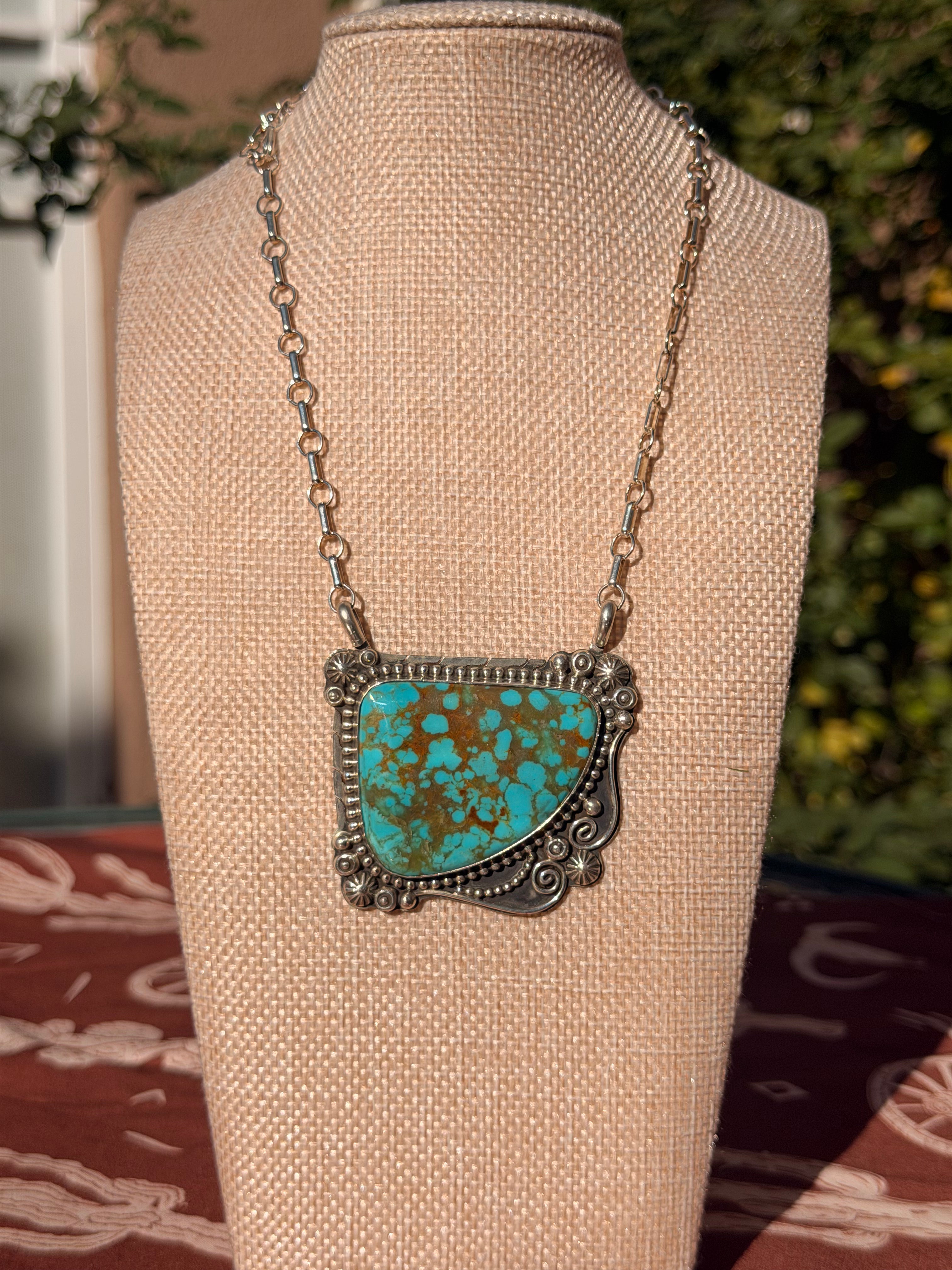 Gabriel Jurado Kingman Bar Necklace