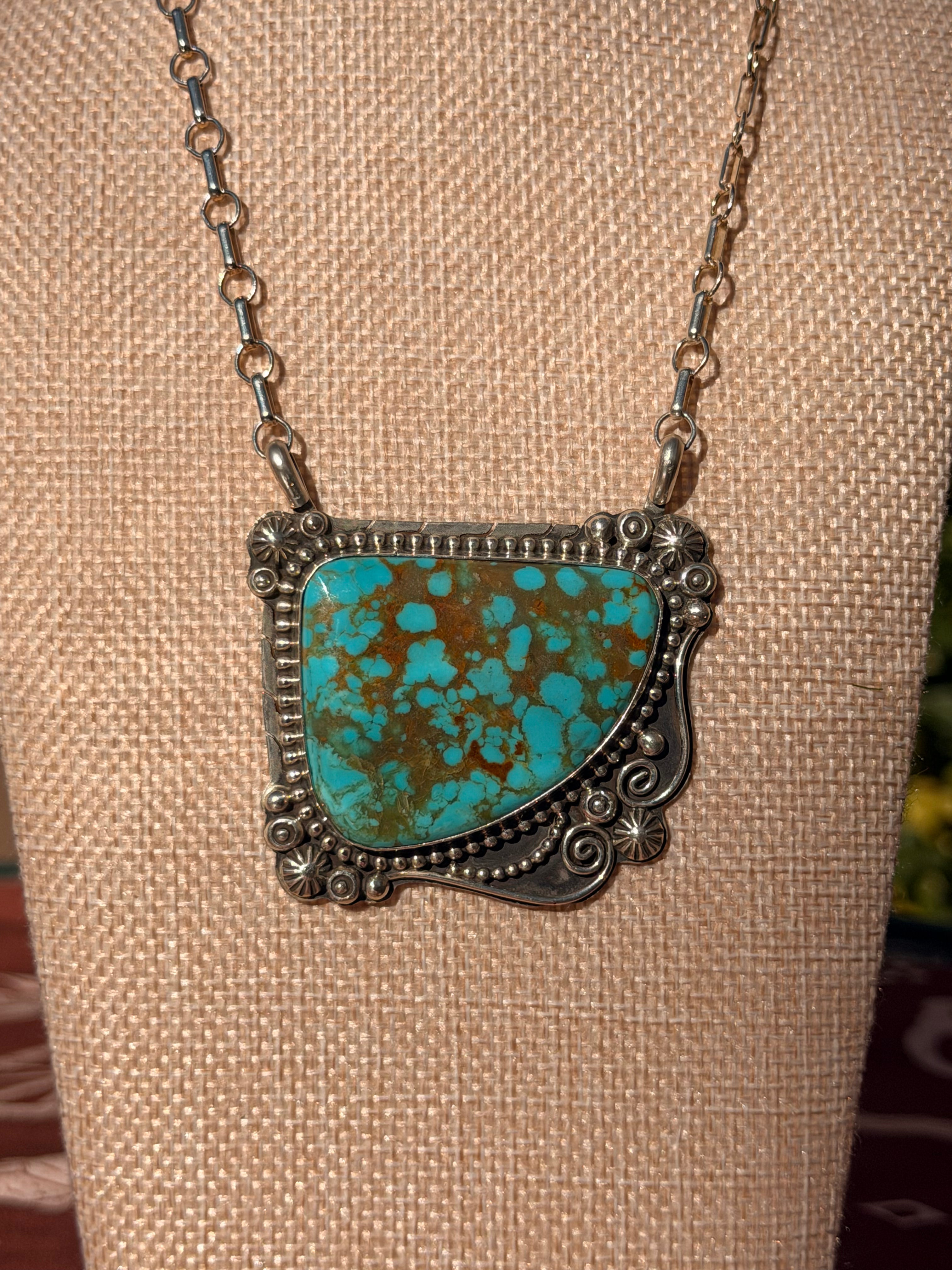 Gabriel Jurado Kingman Bar Necklace