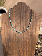 Pearls & Turquoise 16" 4mm