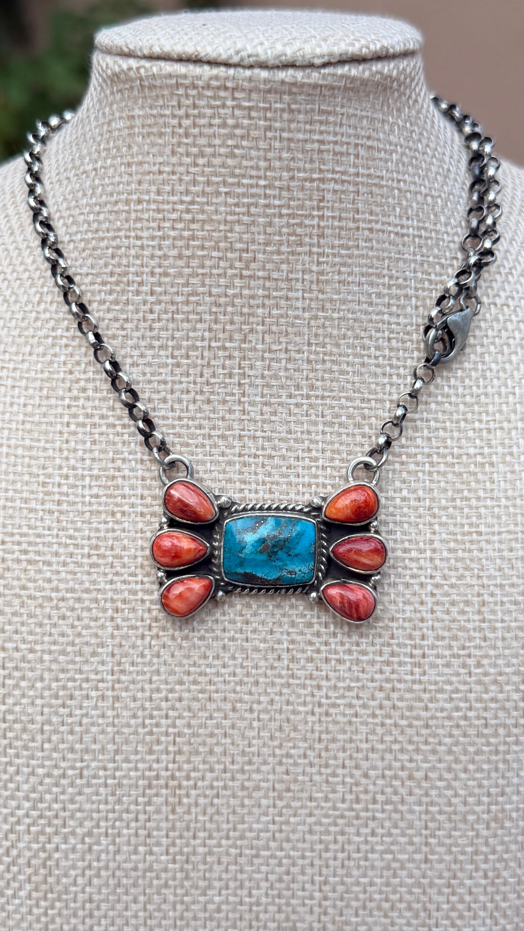 G James spiny & turquoise