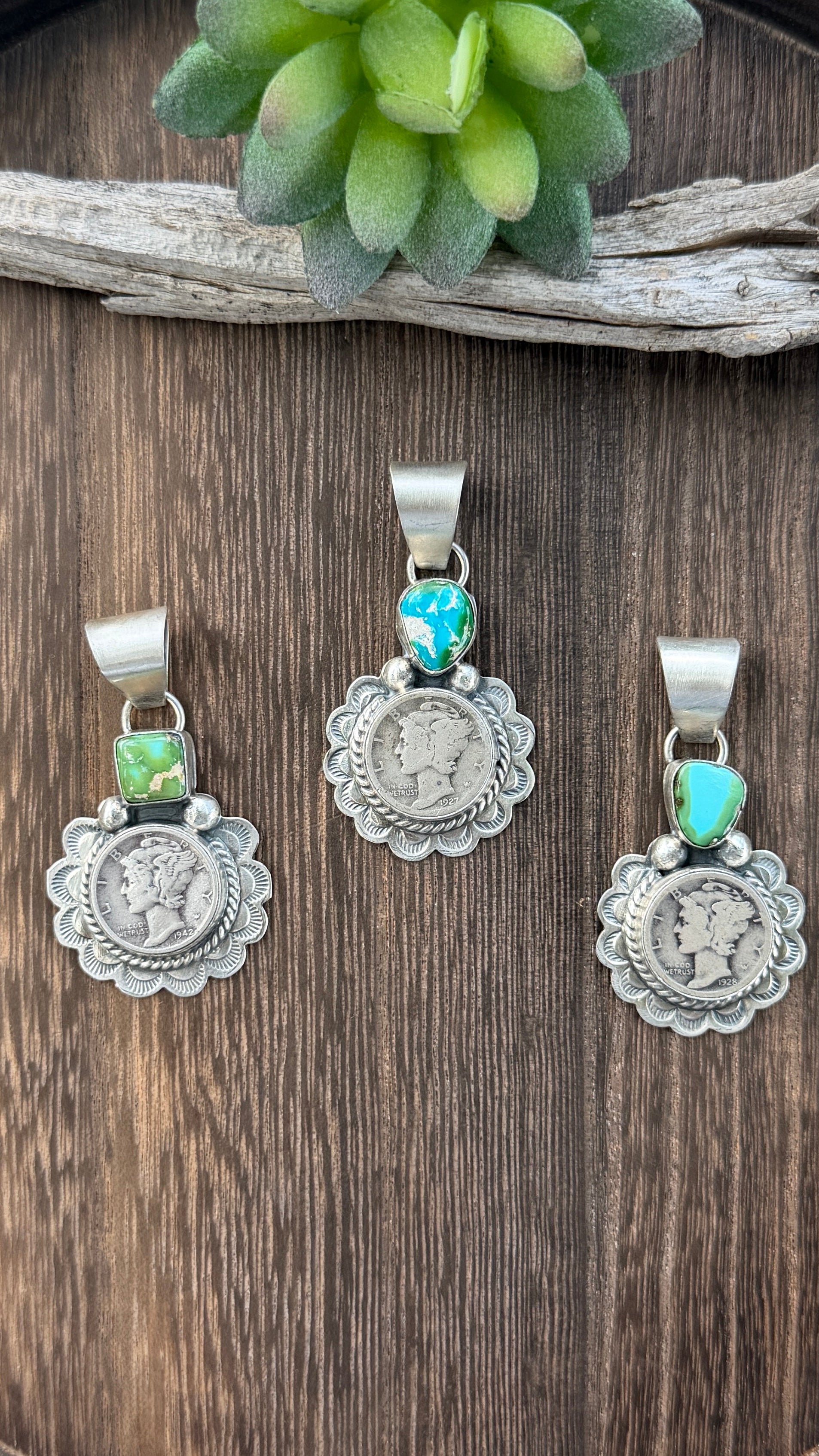 Harlod Joe Liberty Sonoran pendants