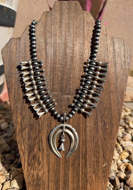 Emer Thompson Silver Squash blossom