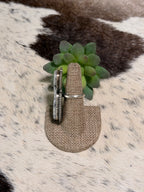 Eugene Belone White Buffalo Ring
