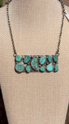 Jaqueline Silver Bar Necklace