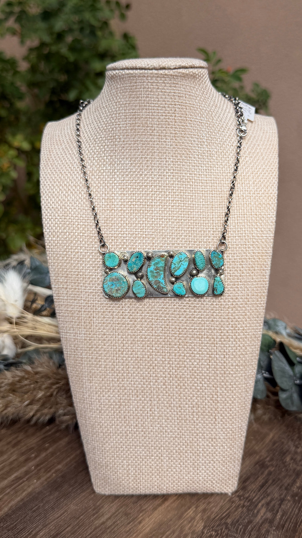 Jaqueline Silver Bar Necklace