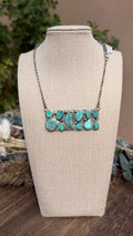 Jaqueline Silver Bar Necklace