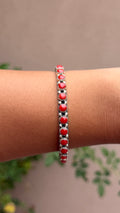 Gaynell Parker Red coral bangle