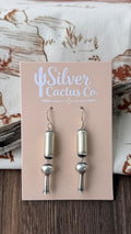 Crystal Hayley barrel & blossom dangles
