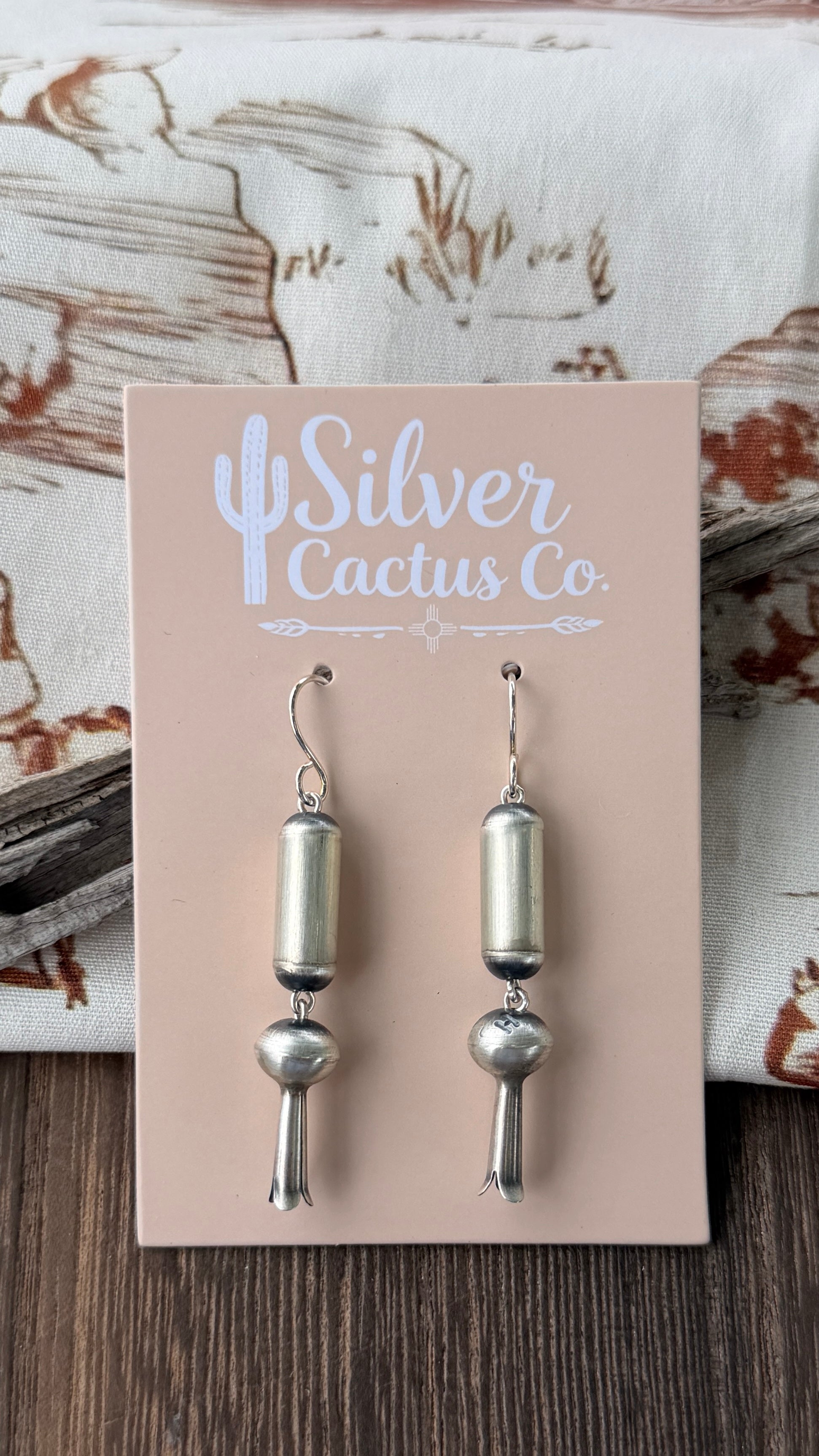 Crystal Hayley barrel & blossom dangles