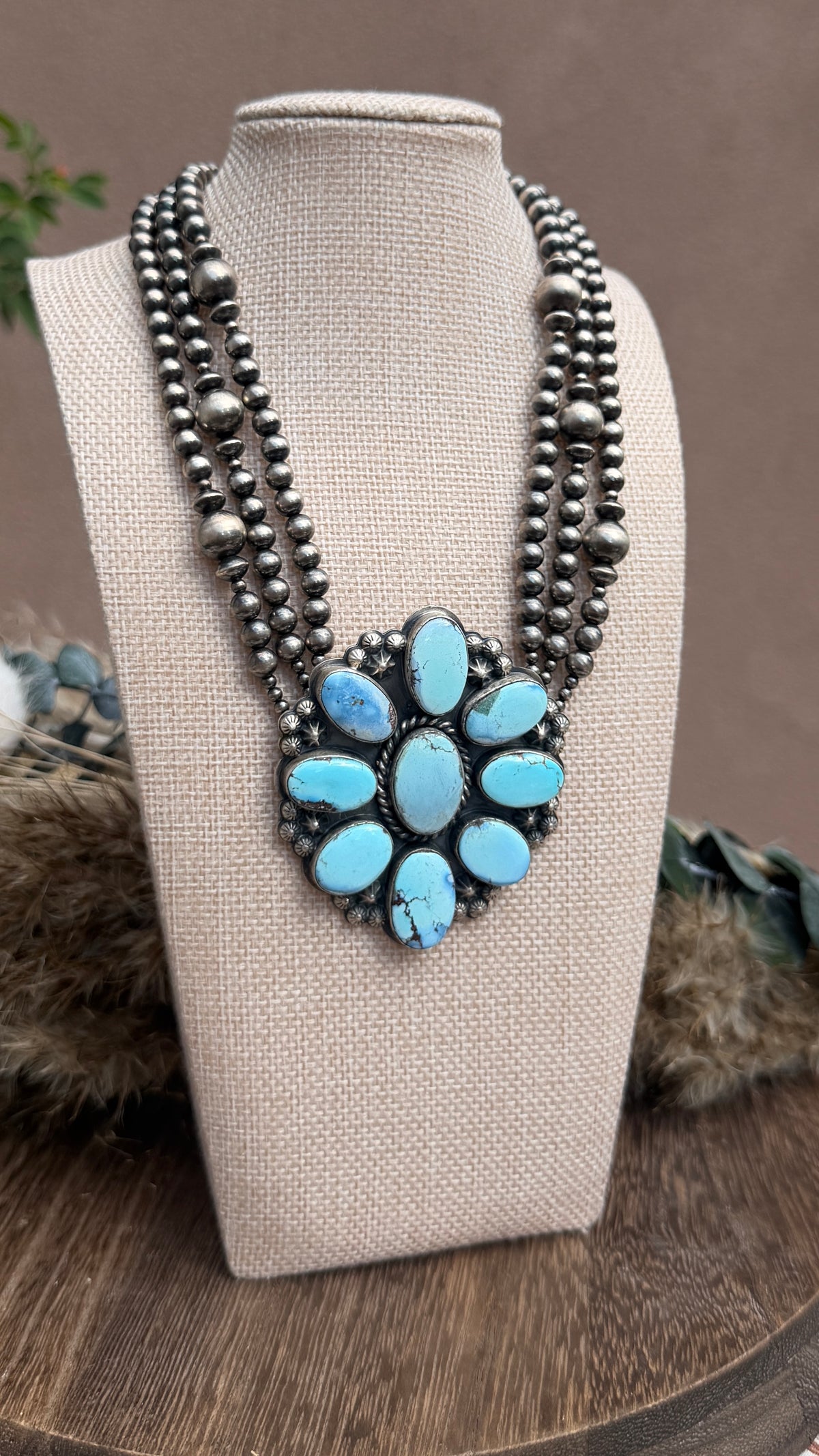 Jeff Largo Cluster Necklace