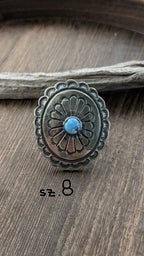 Chimney Butte Golden Hills Concho Pendant