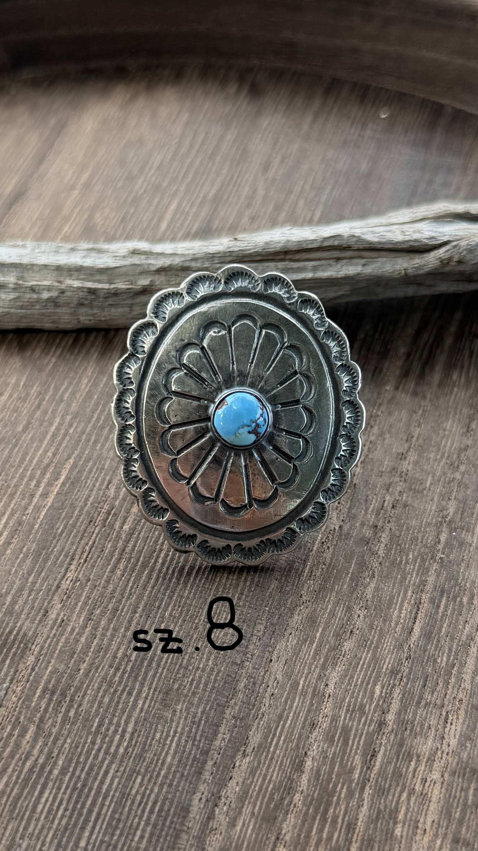 Chimney Butte Golden Hills Concho Pendant