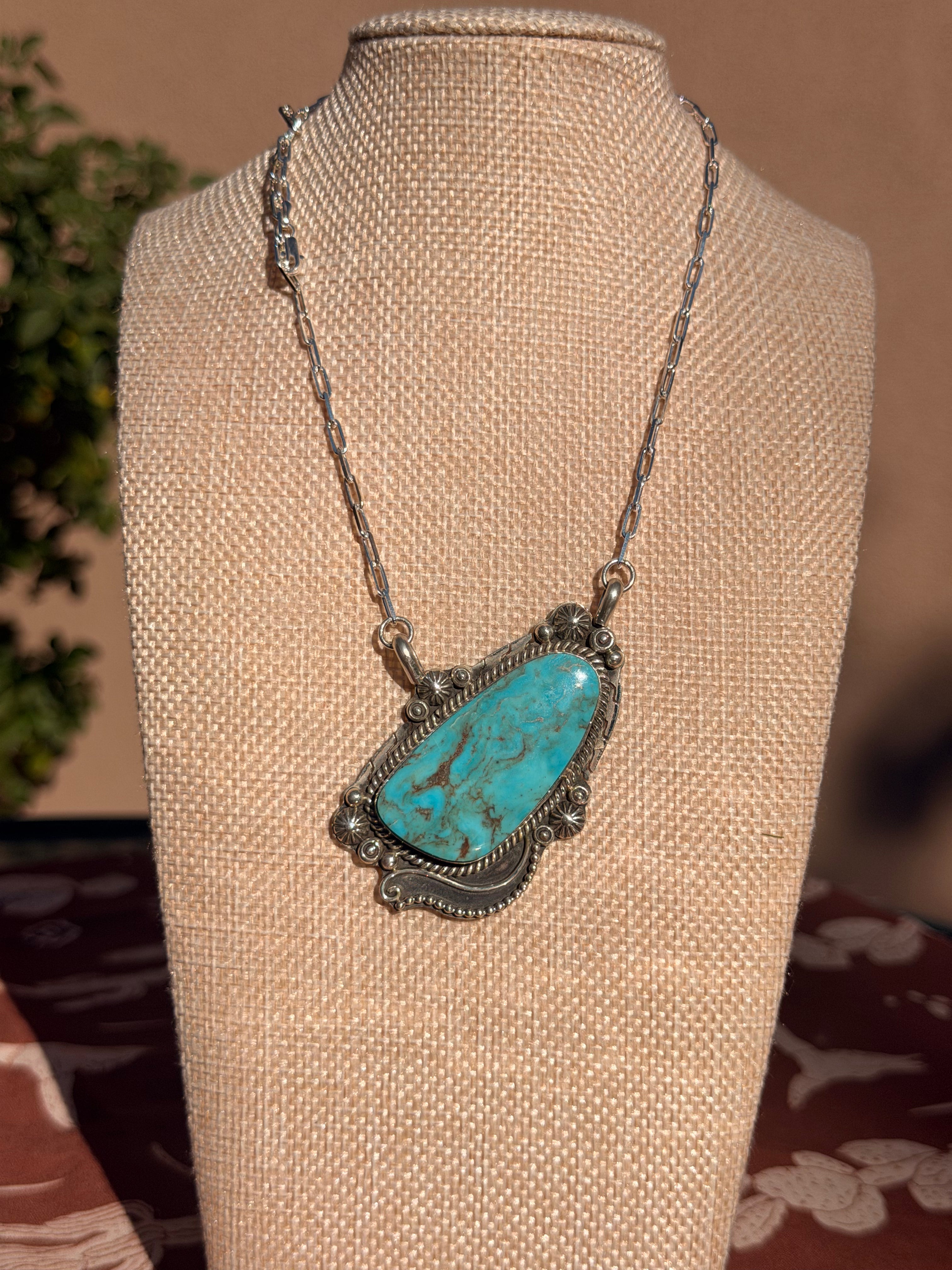 Gabriel Jurado Kingman Bar Necklace