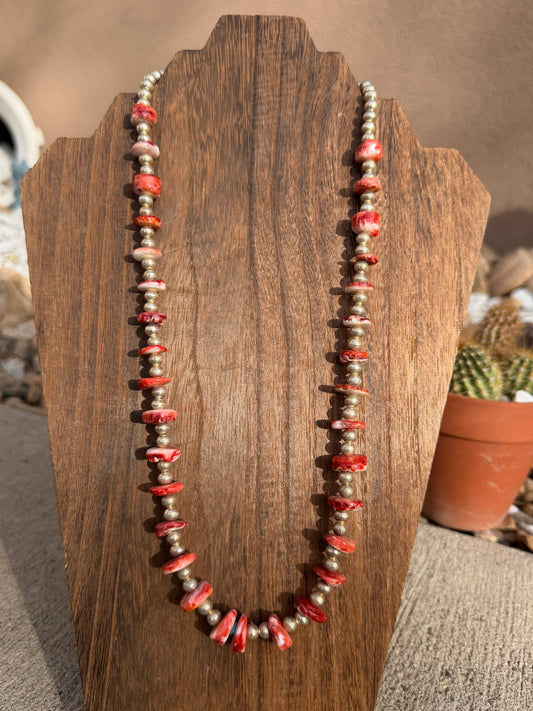 Chimney Butte Red Spiny & pearls 24.5"