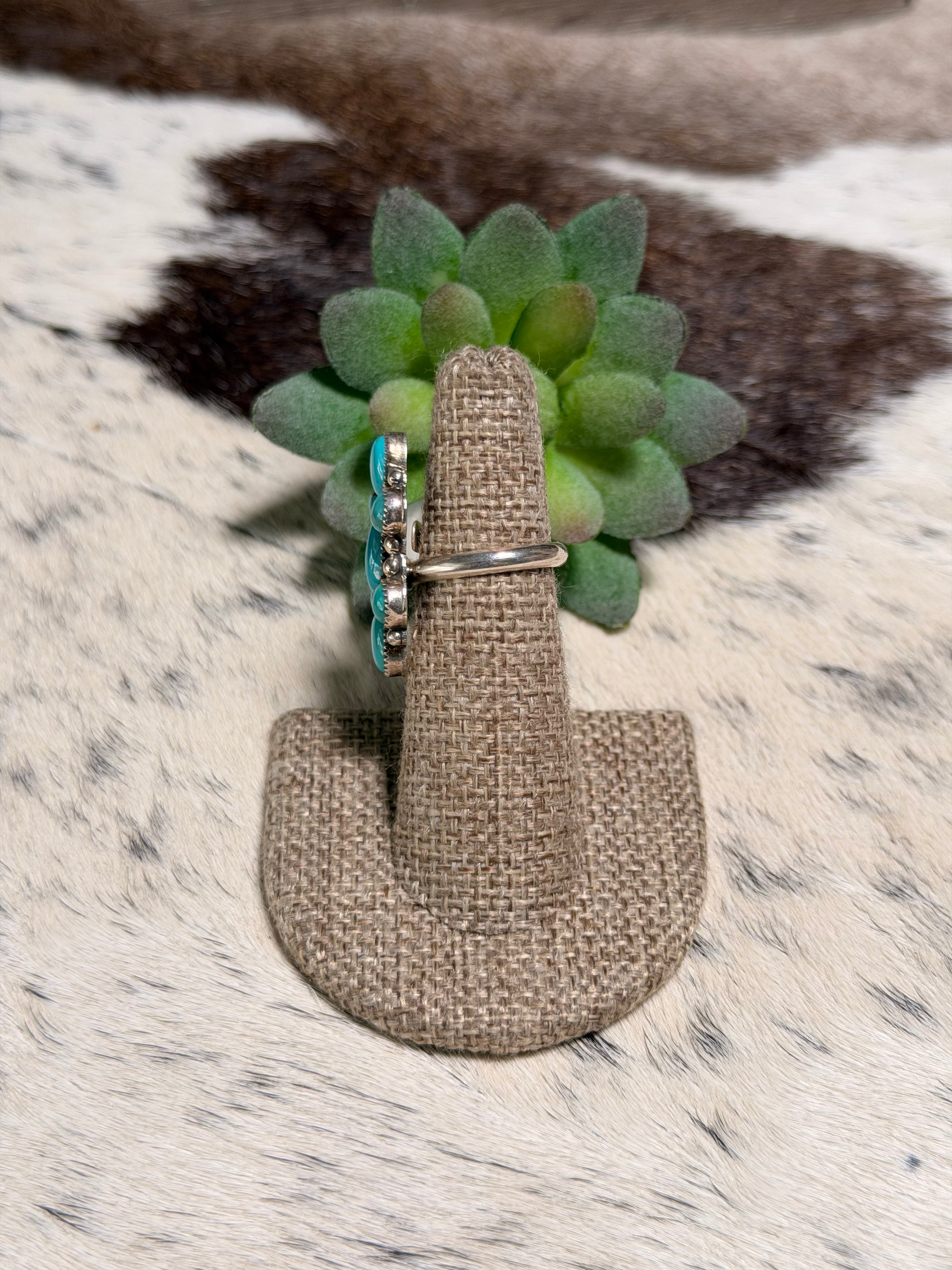 Julia Etsitty Cluster Ring