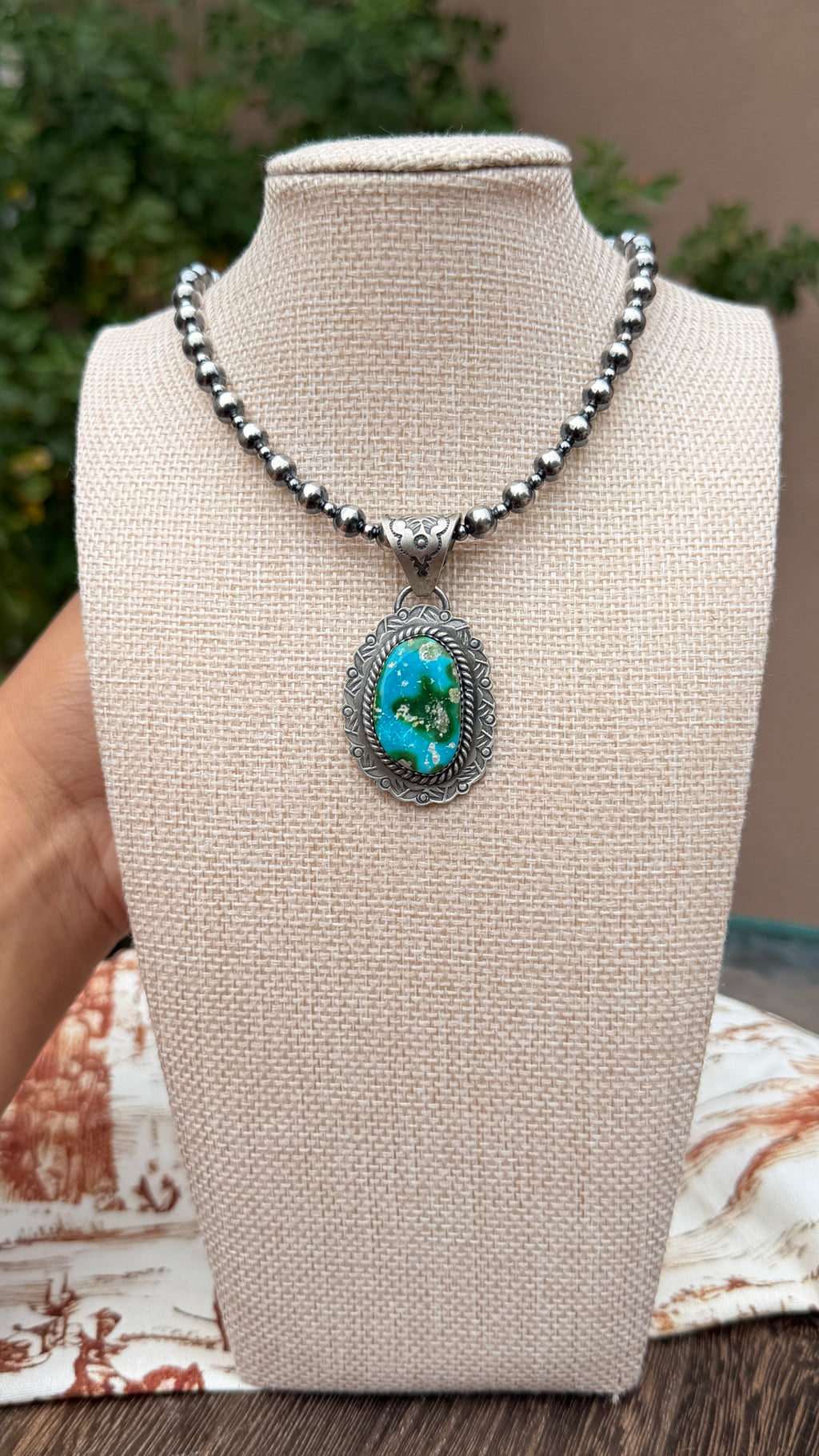 Jeff Largo Sonoran Gold TQ pendant