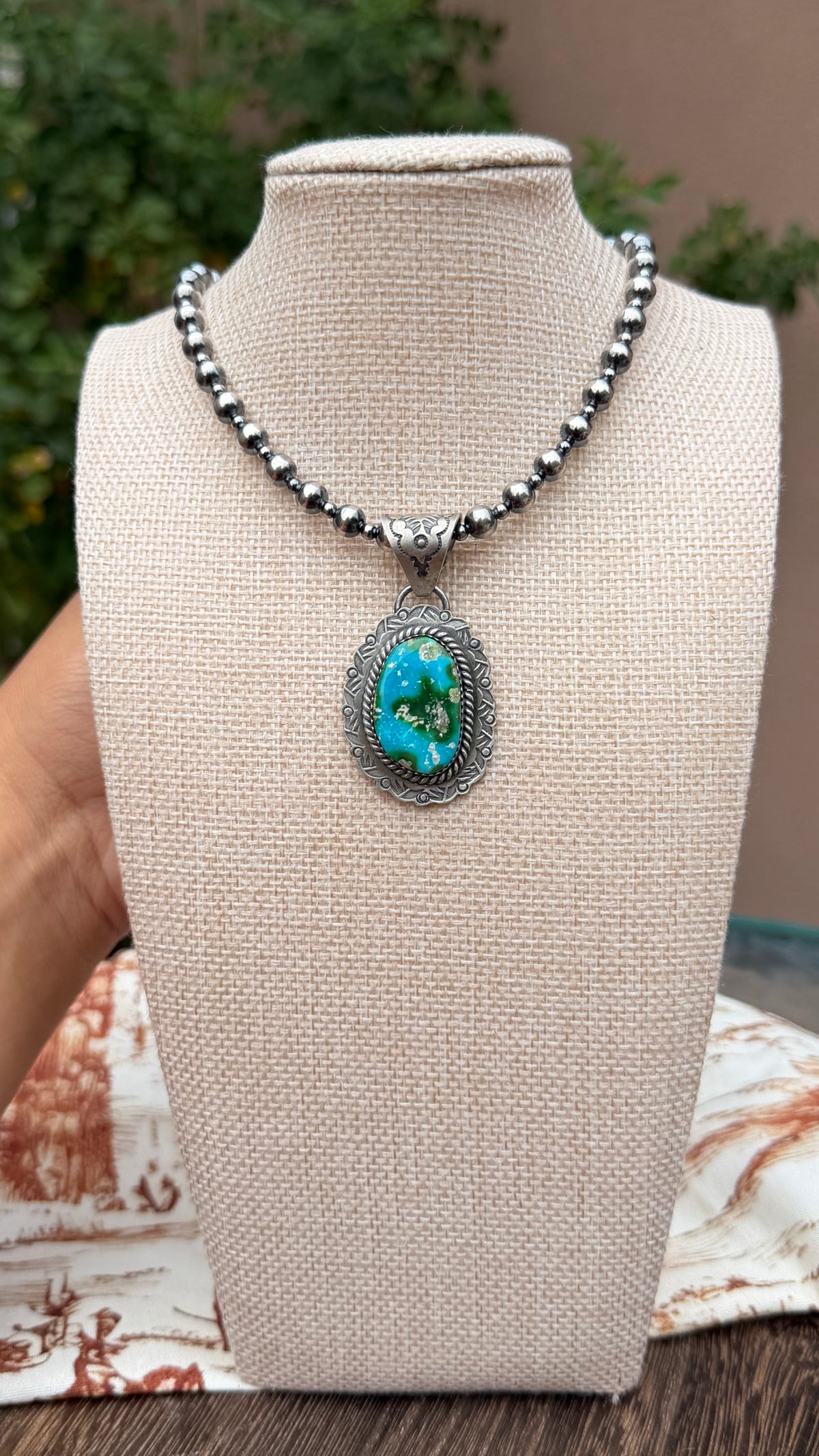 Jeff Largo Sonoran Gold TQ pendant