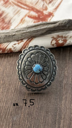 Chimney Butte Golden Hills Concho Pendant