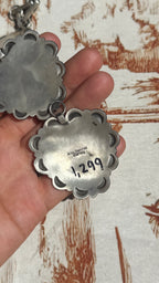 Alex Sanchez silver hearts lariat