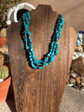 3 strand Turquoise necklace