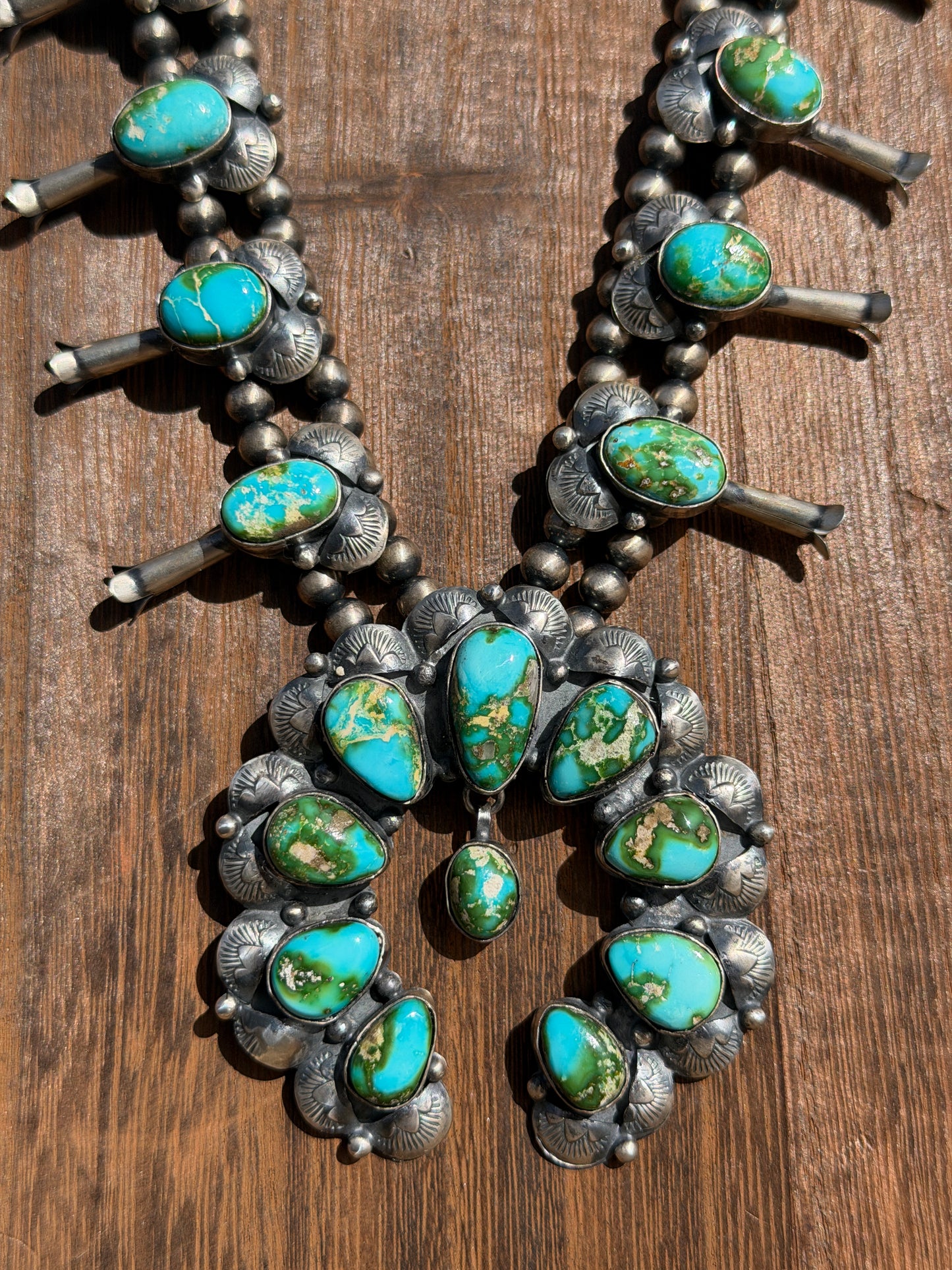 Kee-J Navajo handmade Sonoran Gold Squash set