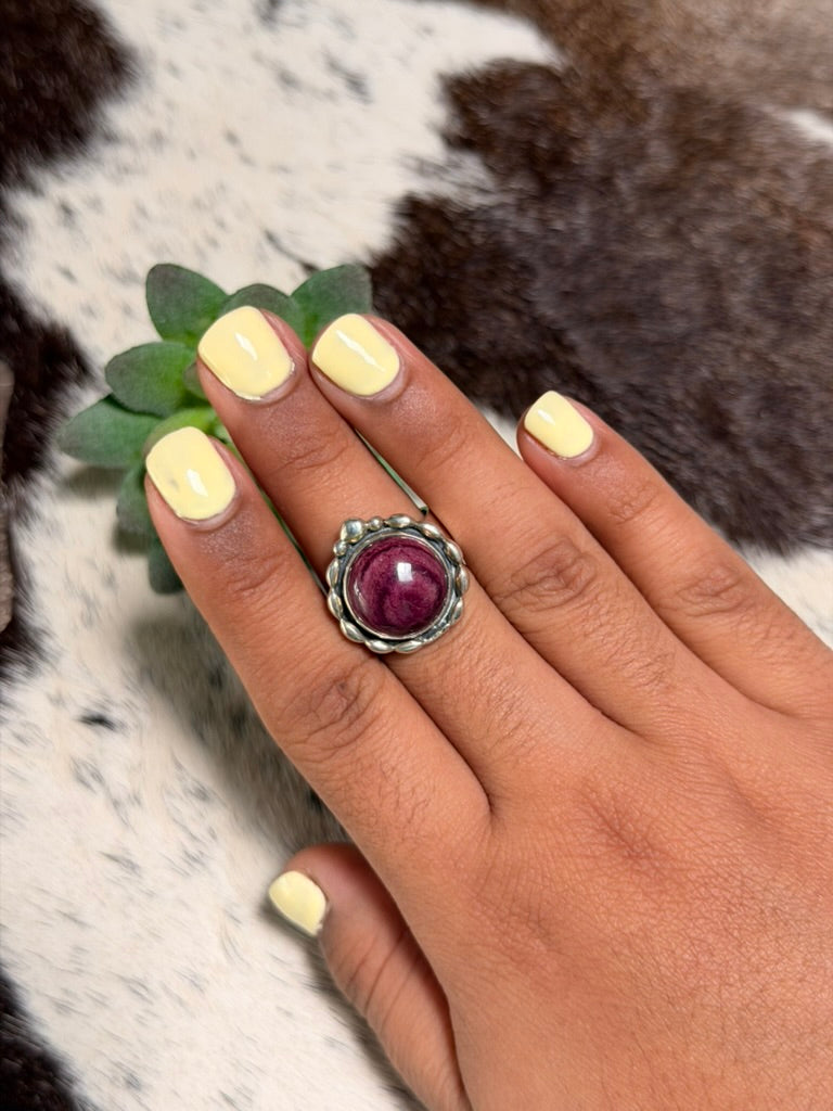 Purple Spiny Ring