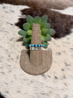 Chester Charley Sleeping Beauty Feather Band Ring