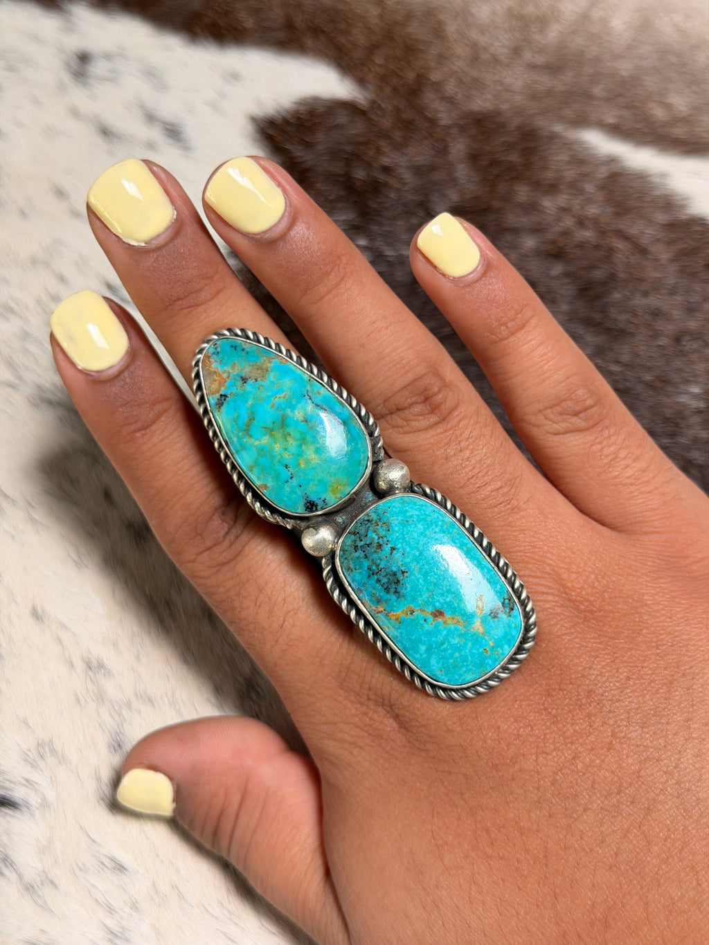 Lu Silversmith Kingman Adjustable Ring