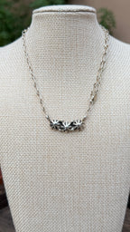 Native concho necklace