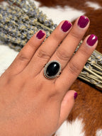 Jacob Troncosa Black Onyx ring