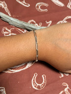 Carlo Lonjose Paper Clip Bracelet