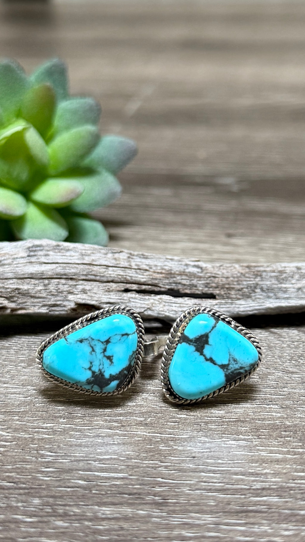Bucky Belin Turquoise Ring, Size 8