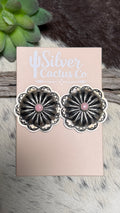 B Shorty pink conch concho studs