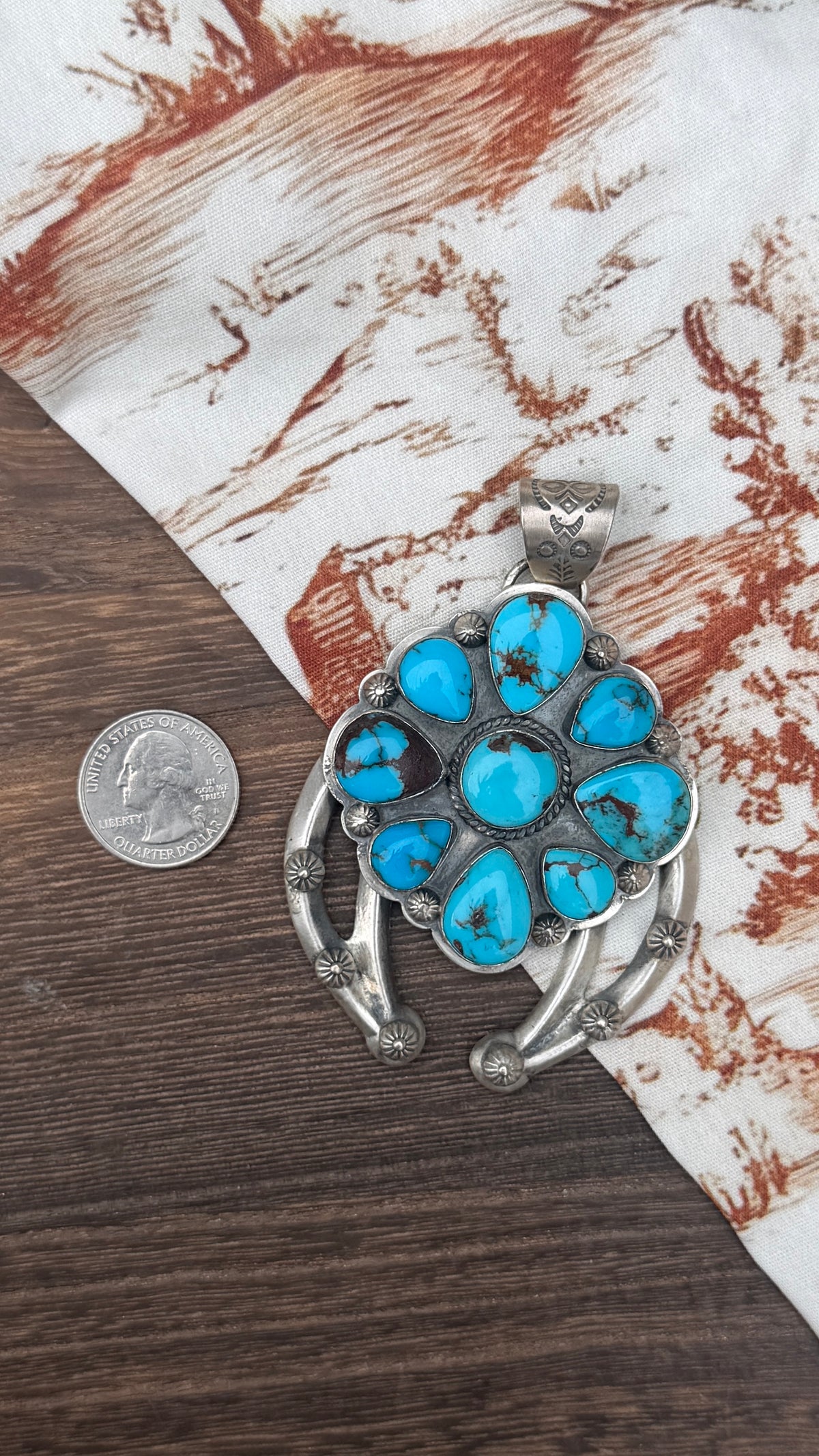 Prince cluster naja pendant