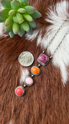 Letricia Largo Multi stone lariat