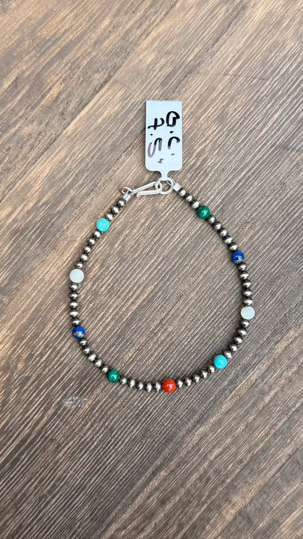 Grandma Cactus pearl & multi bracelet