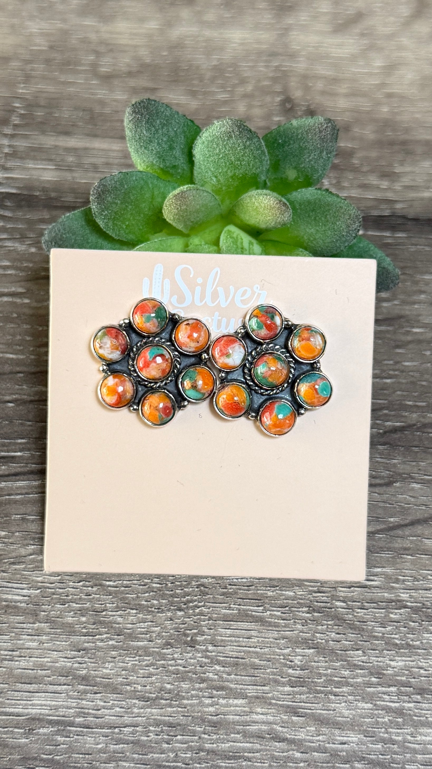 Fruit loops cluster studs