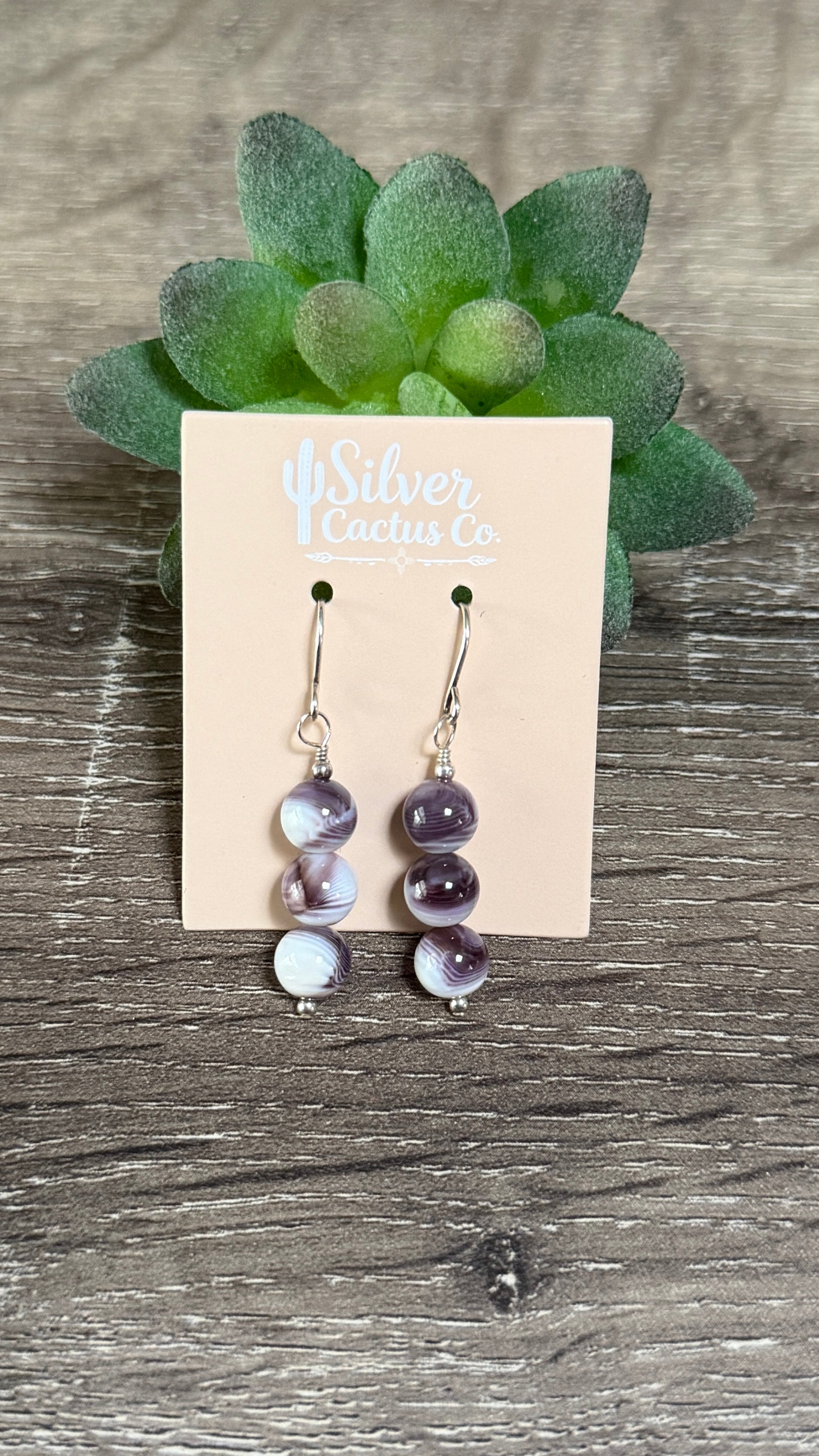 Wumpum bead dangles