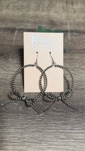 Pearl bow hoops