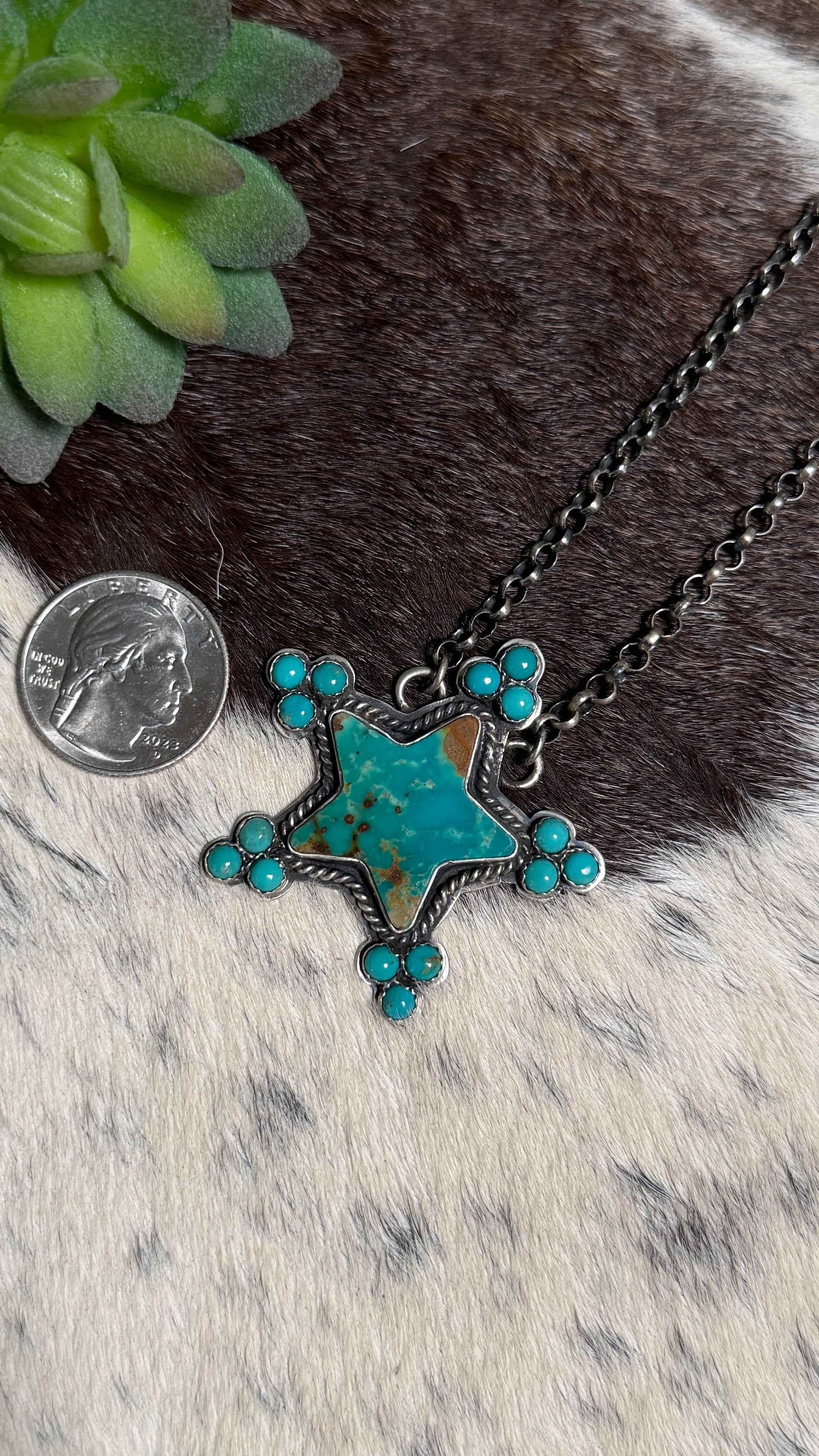 P. Williams TQ star necklace