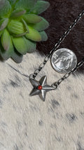 Leroy James Spiny star necklace