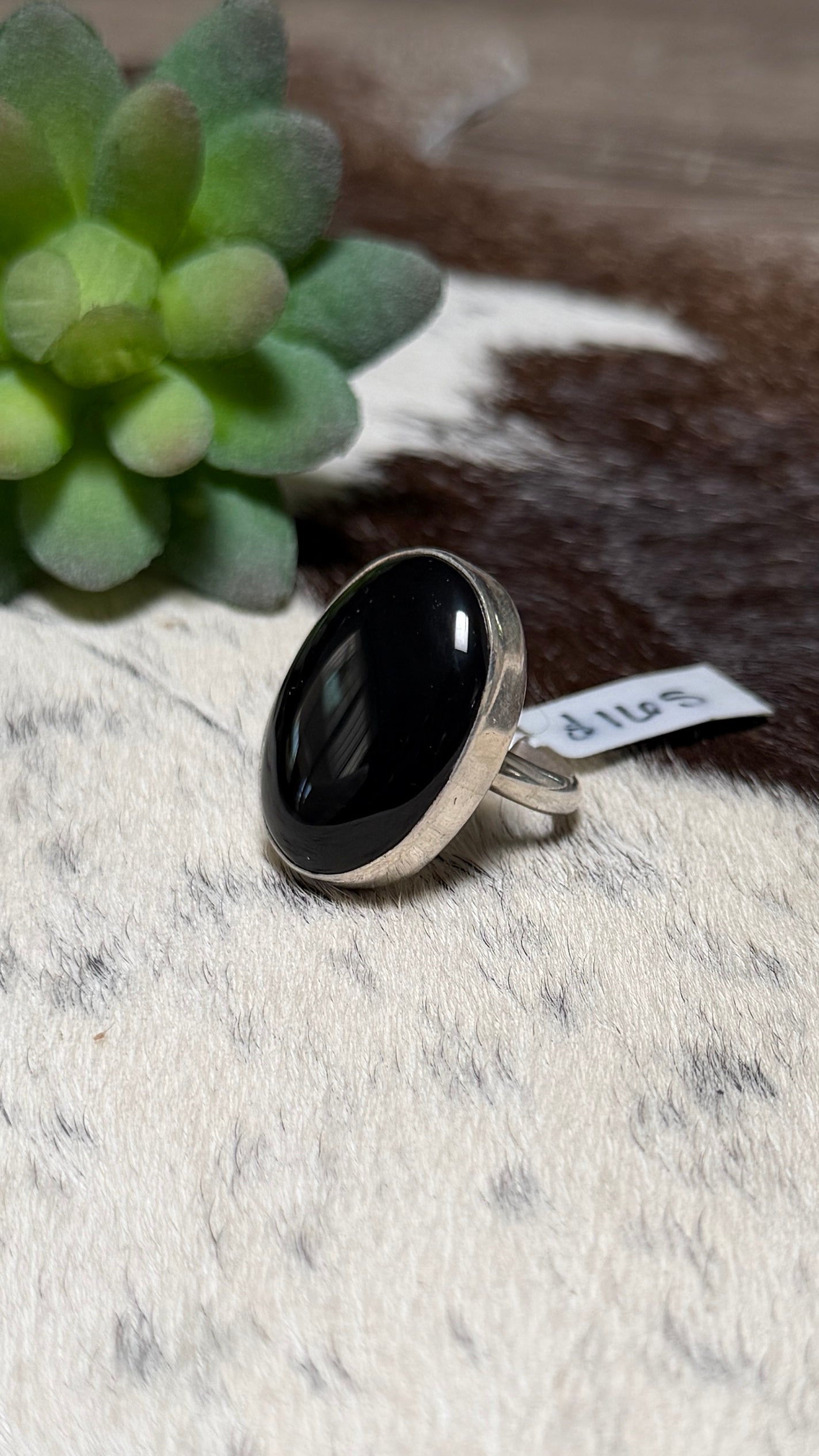 Medru Black Onyx ring size 5