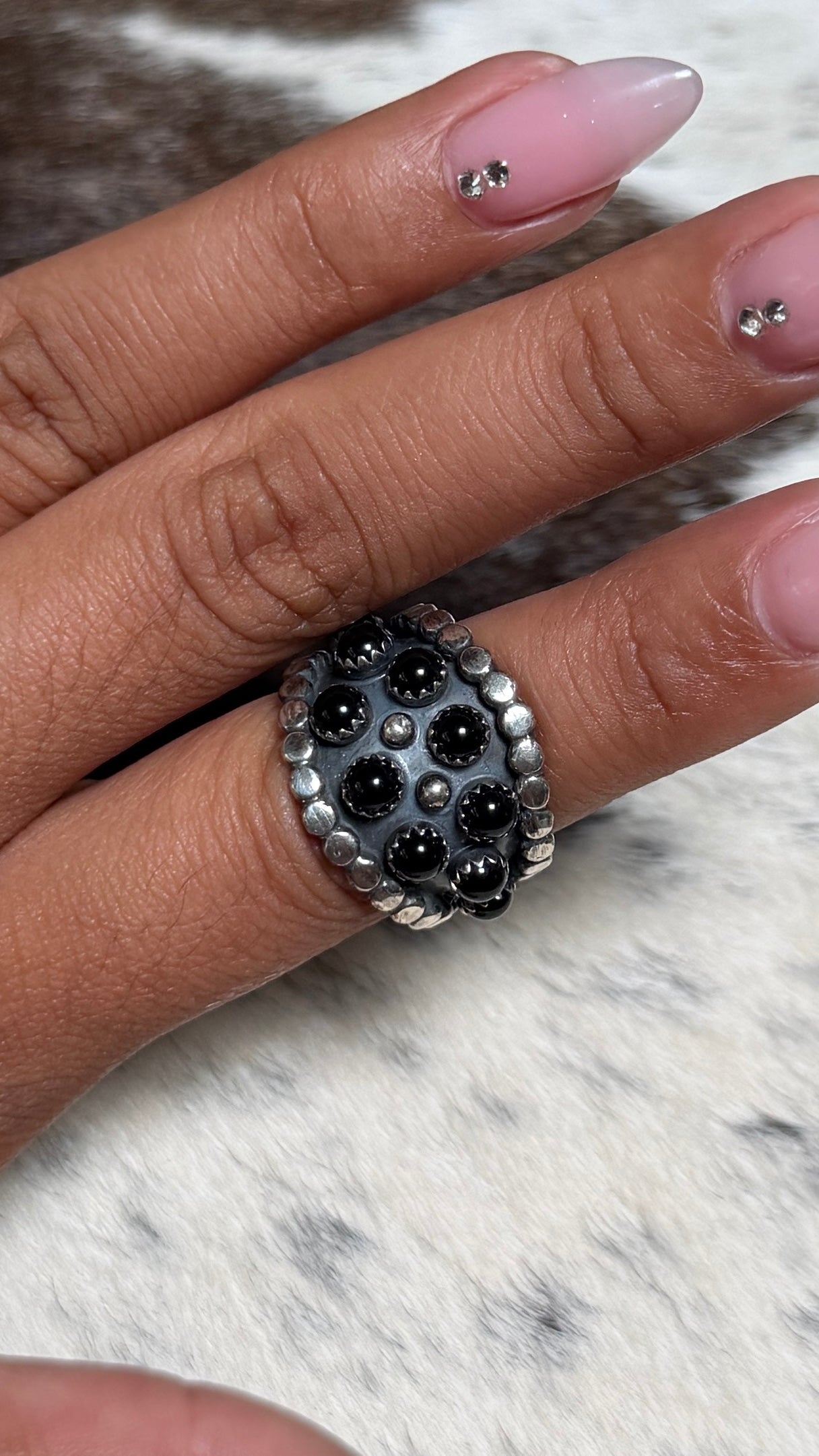 Kenny Lonjose black onyx ring