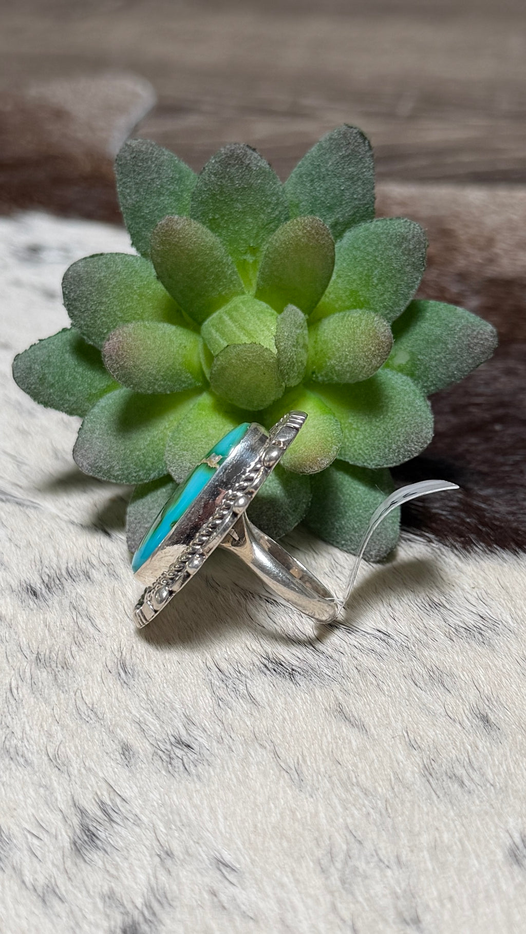 Fred Francisco Sonoran Gold TQ ring size 6.5