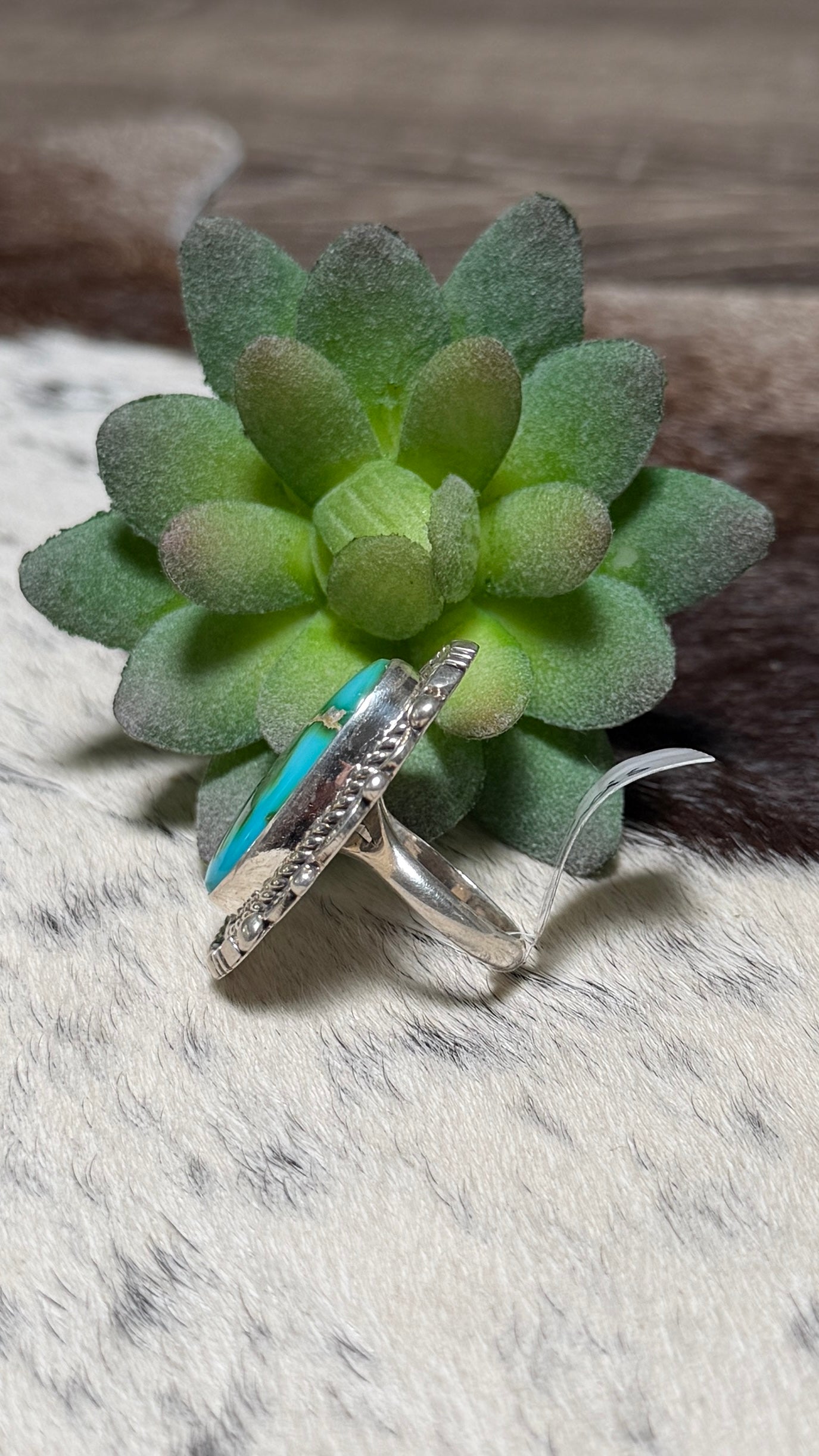 Fred Francisco Sonoran Gold TQ ring size 6.5