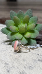 Peggy Skeets Pink conch ring size 5.5