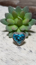 Morenci TQ heart ring size 6