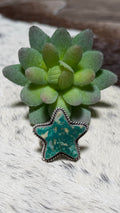 Native made TQ star ring size 6