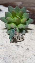 Native made TQ star ring size 6